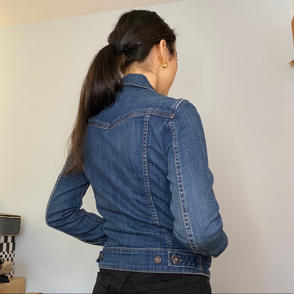 LEVI’S Original Trucker Denim Jean Jacket - Picture 4 of 7